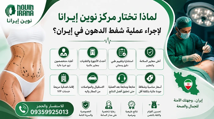 لماذا تختار مركز نوين إيرانا لإجراء عملية شفط الدهون في إيران؟